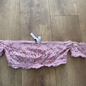 Pink Strapless Victoria Secret Bralette!